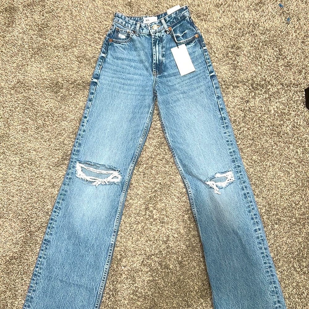 *BRAND NEW* Wide Leg Zara Jeans